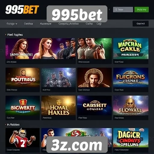 Análise das opções de jogos disponíveis no 995bet