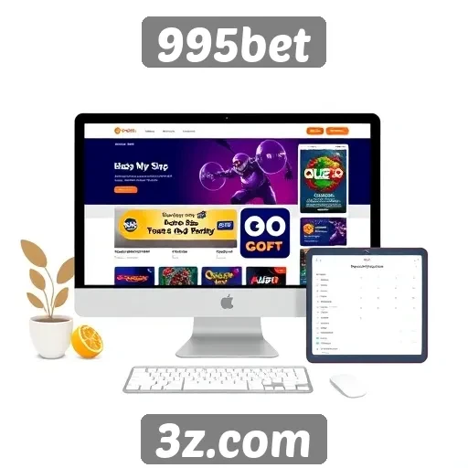 Usabilidade e design do portal 995bet