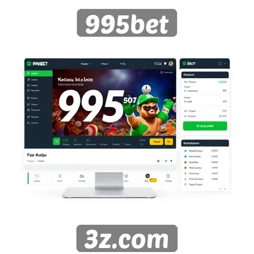 Análise da interface do usuário do site 995bet